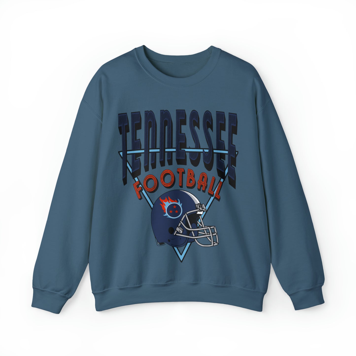 90's Tennessee Titans Sweatshirt - Vintage Men's & Women's Throwback Unisex Football Crewneck - Design 1