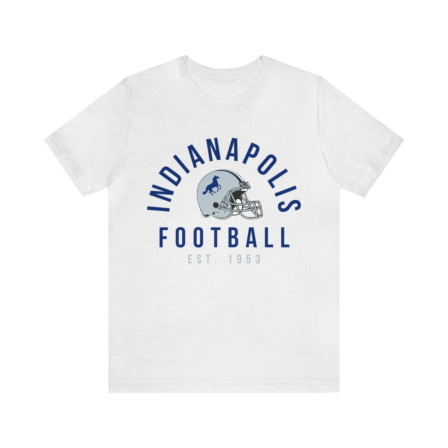 Vintage Indianapolis Colts Short Sleeve T-Shirt - Retro Style Football Tee - Men's & Women's - Design 2