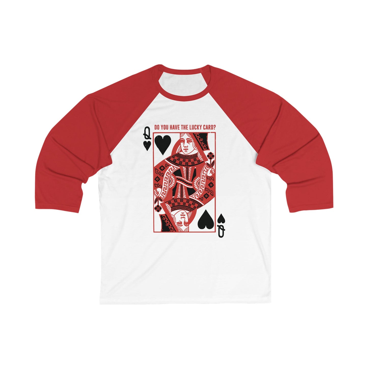 Queen of Hearts - RollHouse Lightweight Long Sleeve Tee