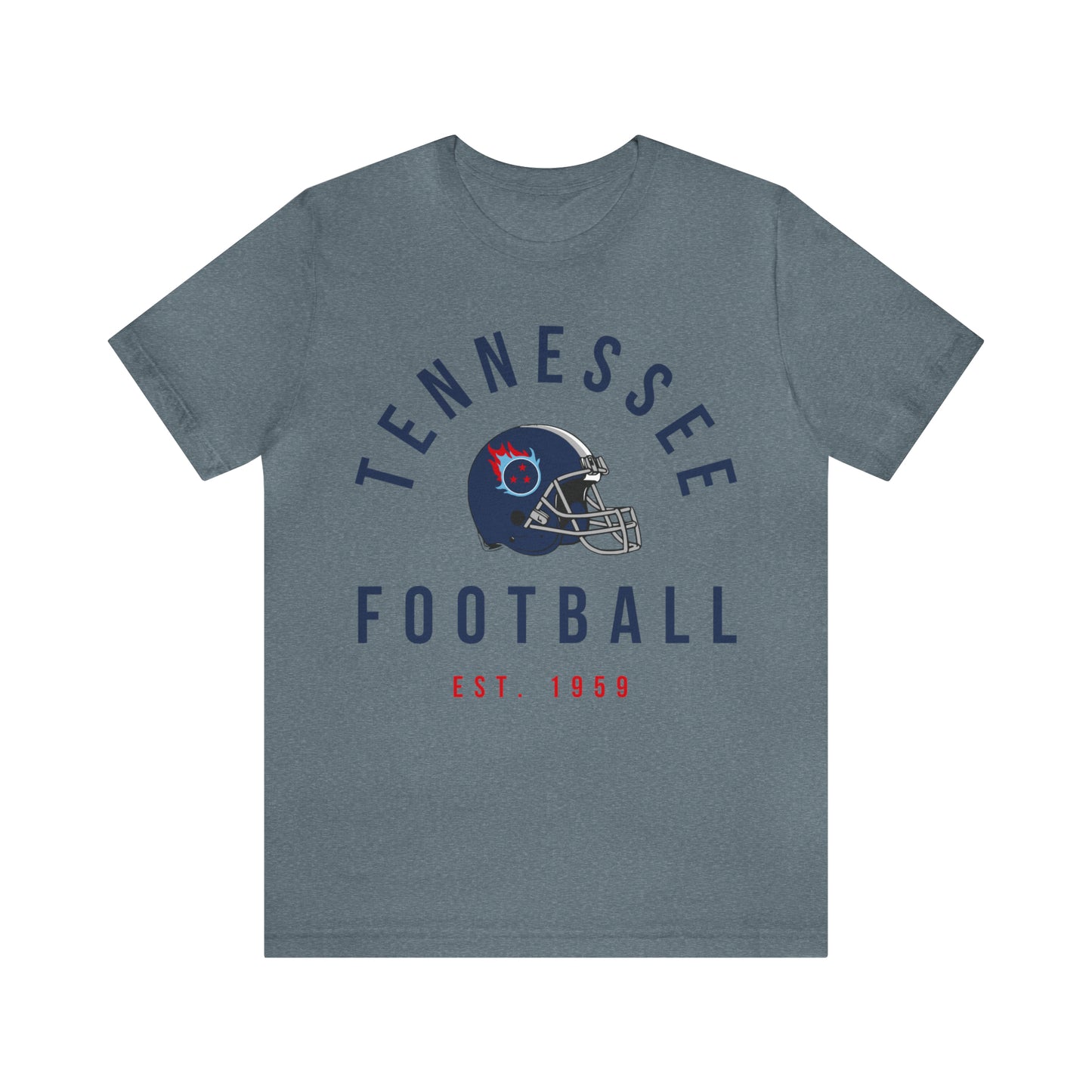 Vintage Tennessee Titans Tee - Vintage Style Football Short Sleeve T-Shirt- Men's & Women's Football Apparel - Design 4