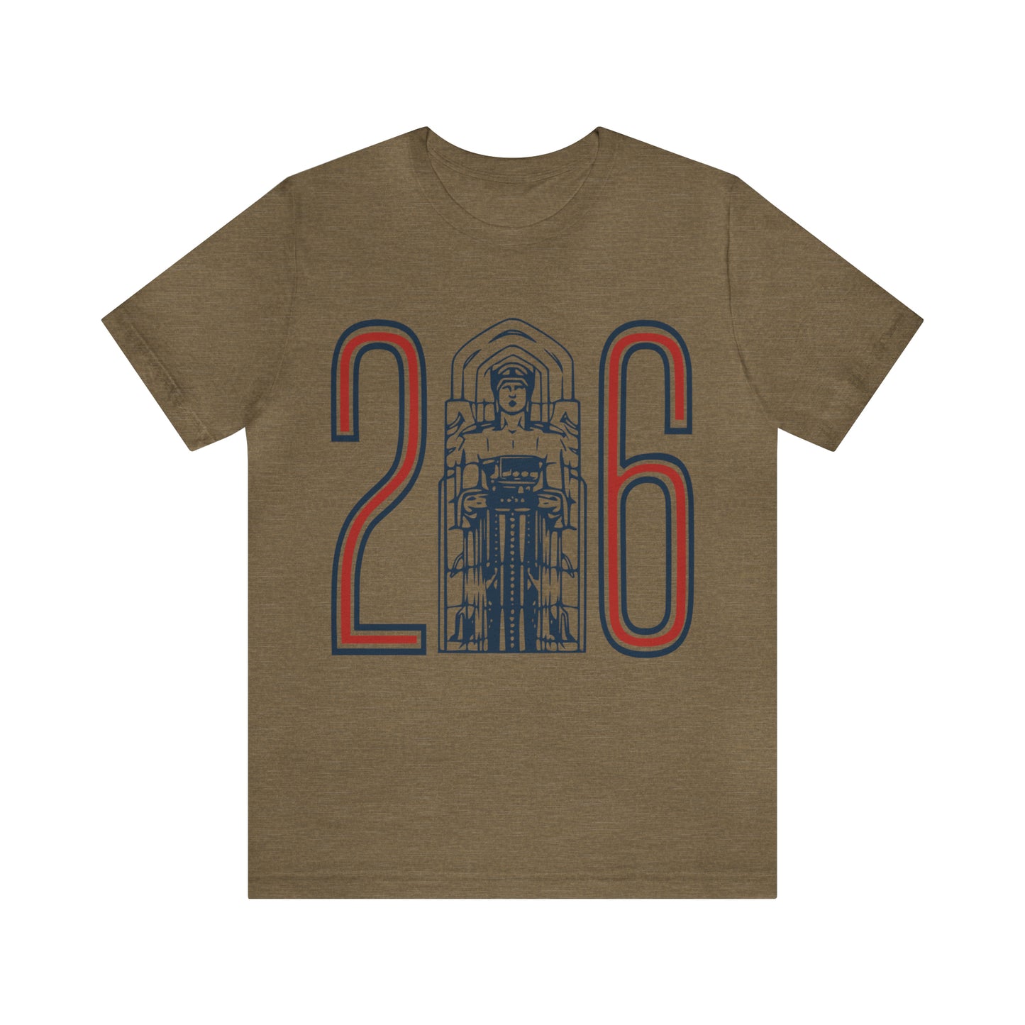 Retro Cleveland Baseball Tee -Vintage Unisex Short Sleeve T-Shirt