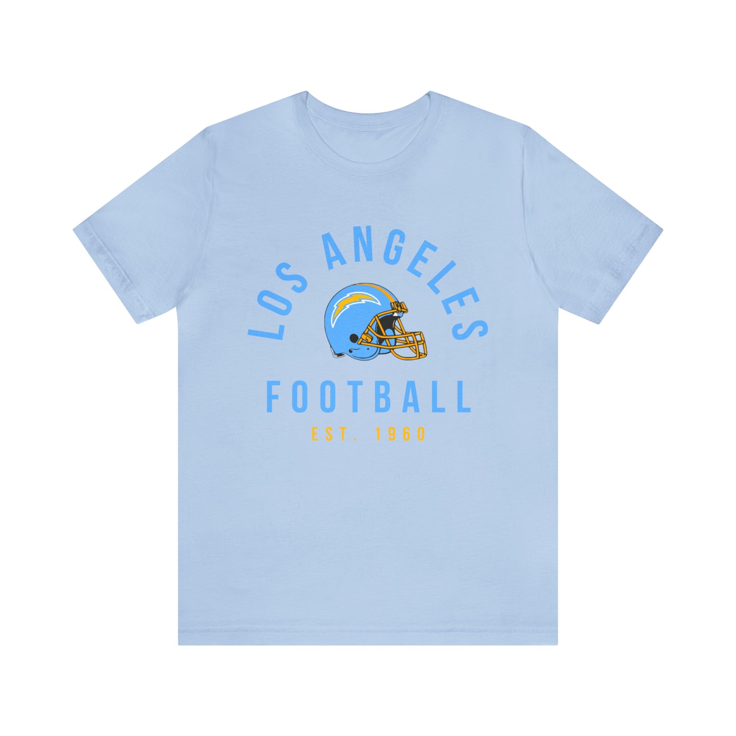 Vintage Los Angeles Chargers T-Shirt - Vintage L.A. Football Oversized Short Sleeve Tee Style Apparel - Design 2