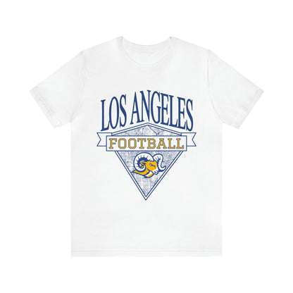 Vintage Los Angeles Rams Tee - Retro California Football T-Shirt Apparel - Men's & Women's Unisex Sizing - Design 1