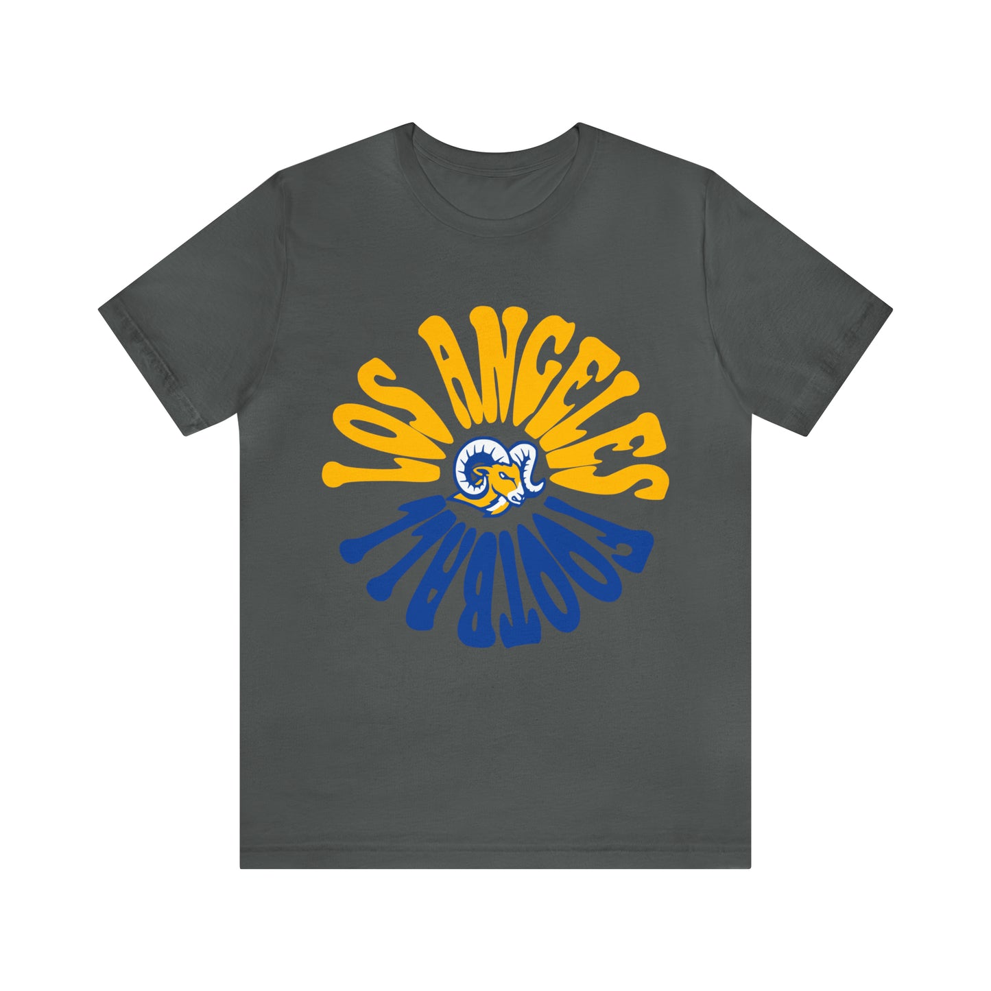 Vintage Los Angeles Rams Tee - Retro California Football T-Shirt Apparel - Men's & Women's Unisex Sizing - Design 2