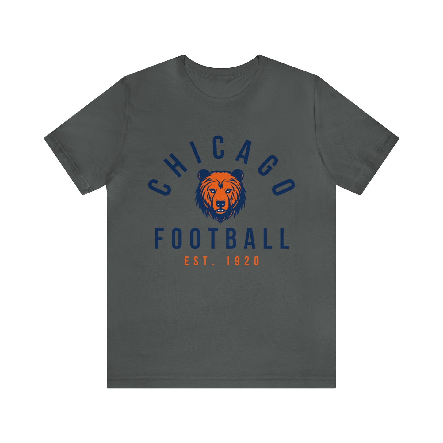 Vintage Chicago Bears Short Sleeve T-Shirt - Throwback NFL Football Men's & Women's Oversized Tee - Design 4