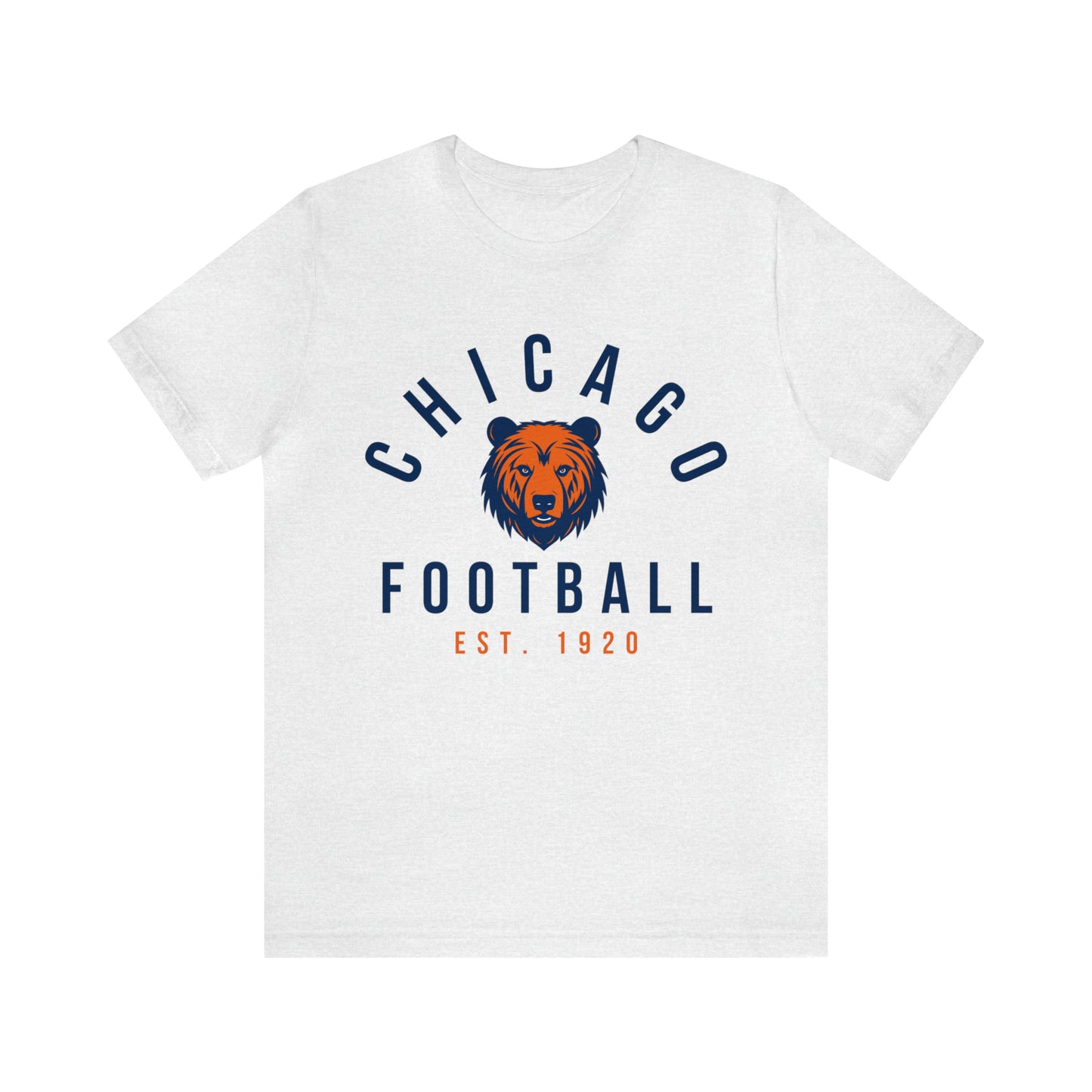 Vintage Chicago Bears Short Sleeve T-Shirt - Throwback NFL Football Men's & Women's Oversized Tee - Design 4
