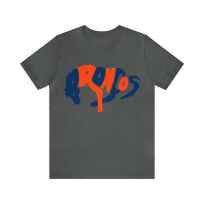 Retro Denver Broncos Tee - Vintage Colorado Football Style Short Sleeve T-Shirt - Men's & Women's - Design 3