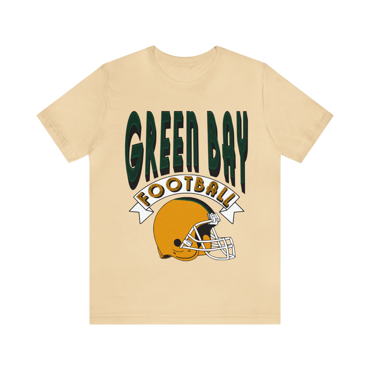 Vintage Green Bay Packers Football Tee - Vintage Style NFL Tshirt - Men's & Women's Baseball Apparel - Design 3