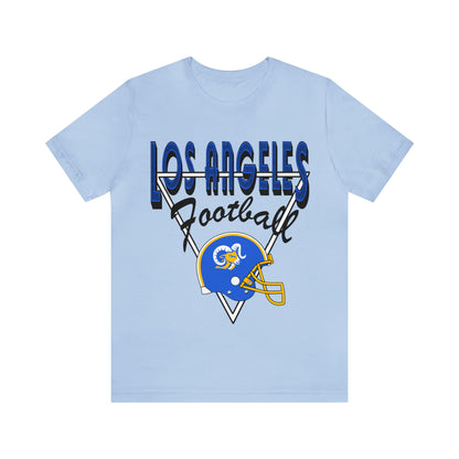 Throwback Los Angeles Rams Tee - Retro California Football T-Shirt Apparel - Men's & Women's Unisex Sizing - Design 3