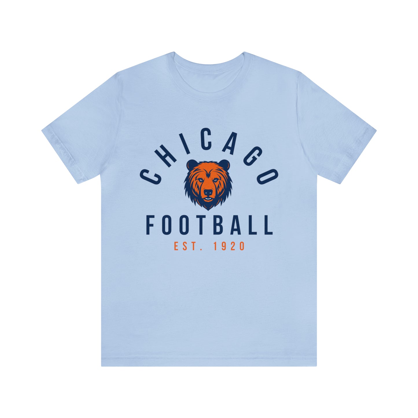Vintage Chicago Bears Short Sleeve T-Shirt - Throwback NFL Football Men's & Women's Oversized Tee - Design 4