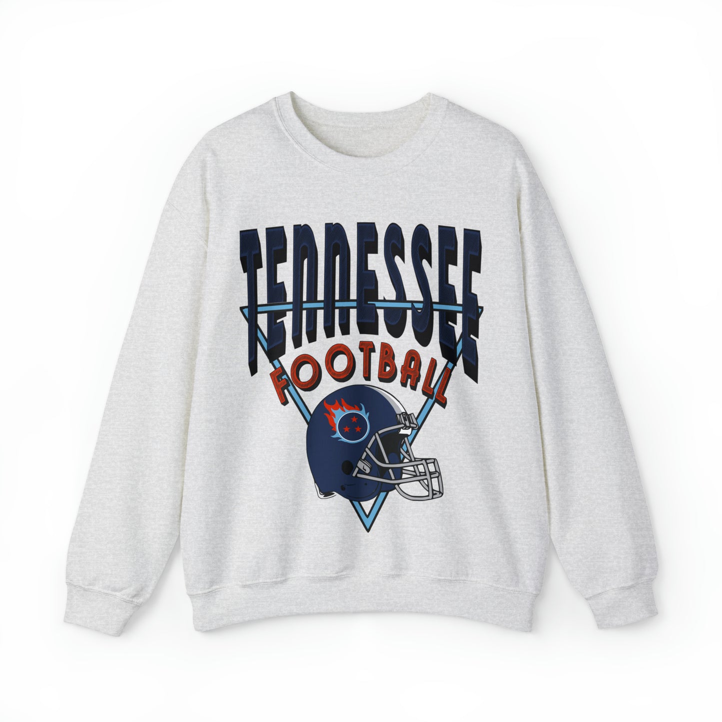 90's Tennessee Titans Sweatshirt - Vintage Men's & Women's Throwback Unisex Football Crewneck - Design 1