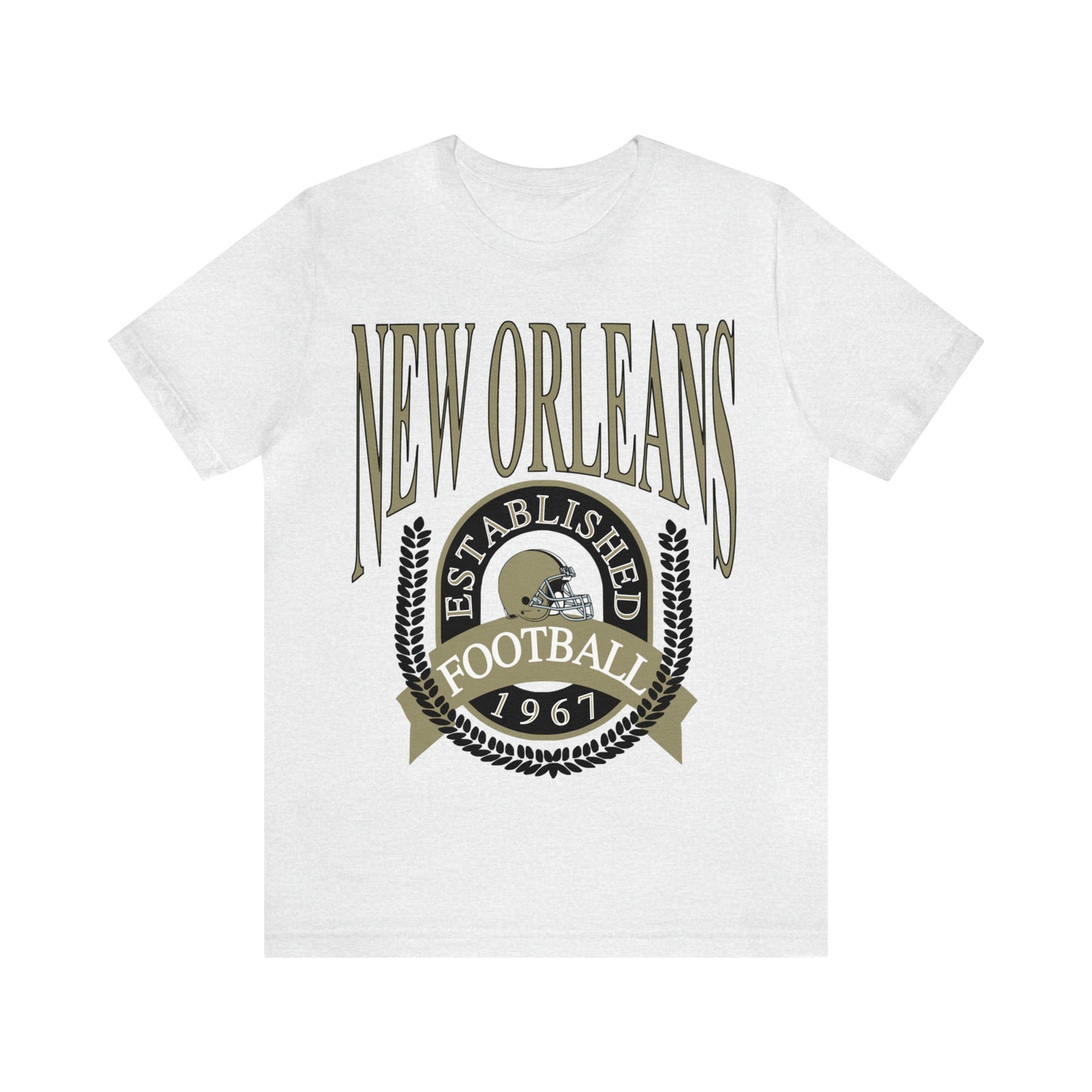 Throwback New Orleans Saints Crewneck - Vintage Style Louisiana Football Sweatshirt - Men's, Women's Design 1