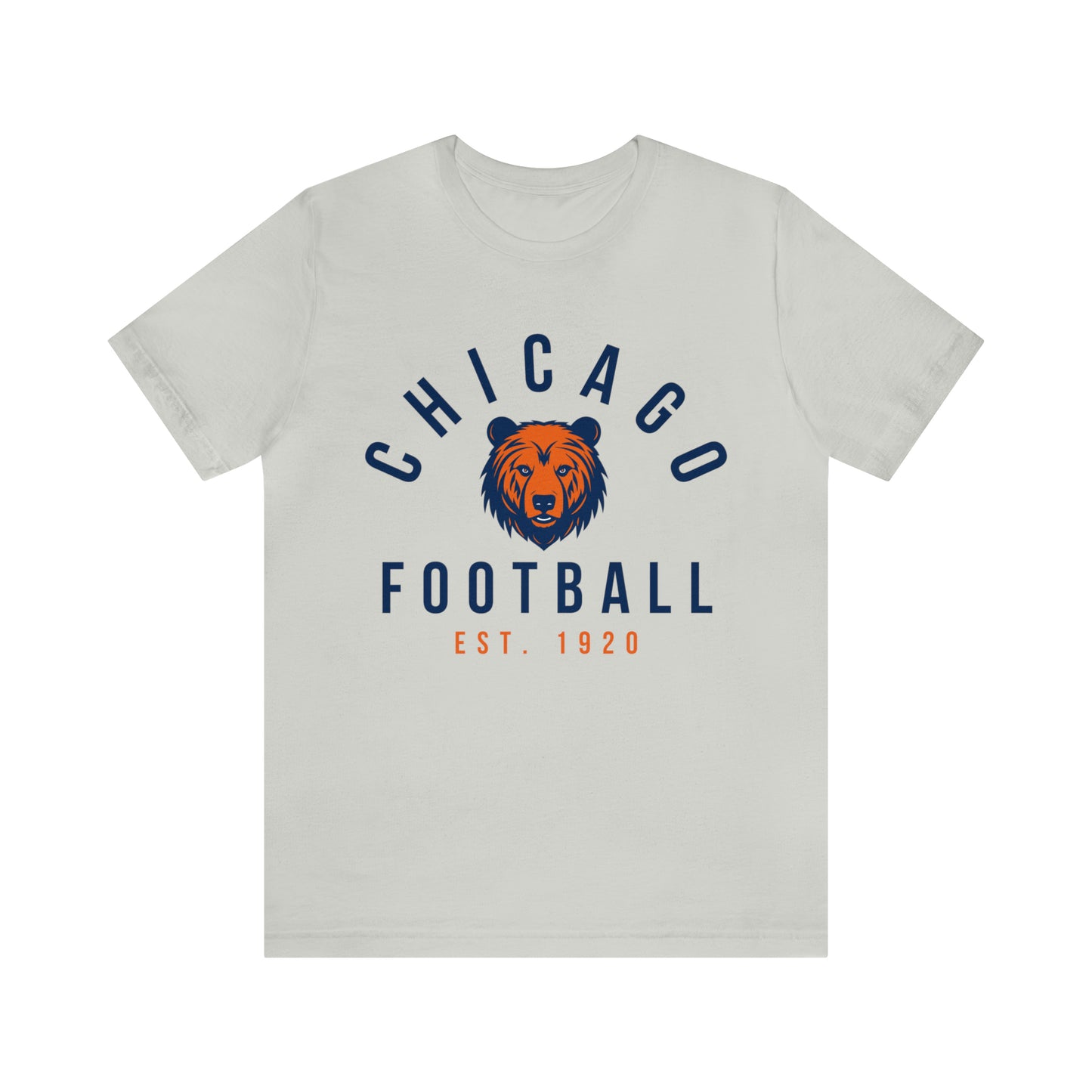 Vintage Chicago Bears Short Sleeve T-Shirt - Throwback NFL Football Men's & Women's Oversized Tee - Design 4