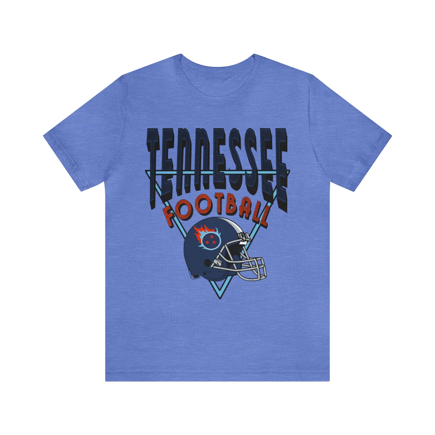 90's Tennessee Titans Tee - Vintage Style Football Short Sleeve T-Shirt- Men's & Women's Football Apparel - Design 3