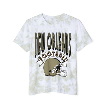 Tie Dye 90's New Orleans Saints Crewneck - Vintage Style Louisiana Football Sweatshirt - Men's, Women's Design 3