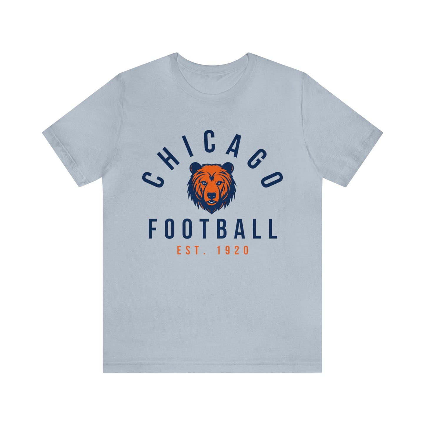 Vintage Chicago Bears Short Sleeve T-Shirt - Throwback NFL Football Men's & Women's Oversized Tee - Design 4
