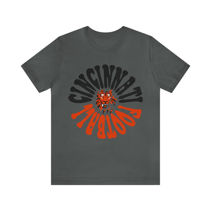 Cincinnati Bengals T-Shirt - Vintage Short Sleeve Tee - Retro Oversized, 90's Men's & Women's Apparel - Design 2