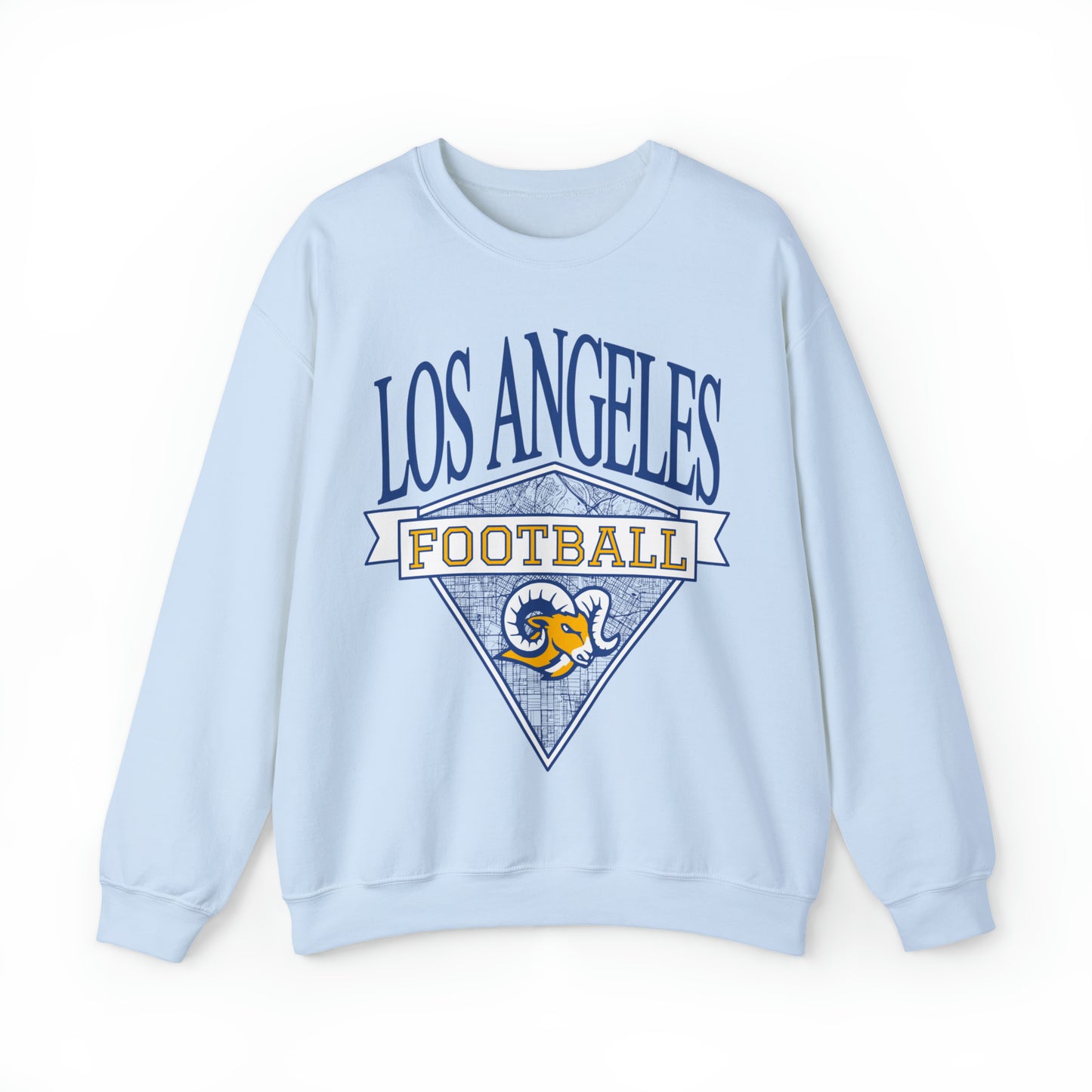 Vintage Los Angeles Rams Crewneck Sweatshirt - Retro California Football Apparel - Men's & Women's Unisex Sizing