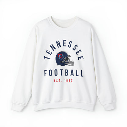 Vintage Tennessee Titans Sweatshirt - Vintage Men's & Women's Throwback Unisex Football Crewneck - Design 4