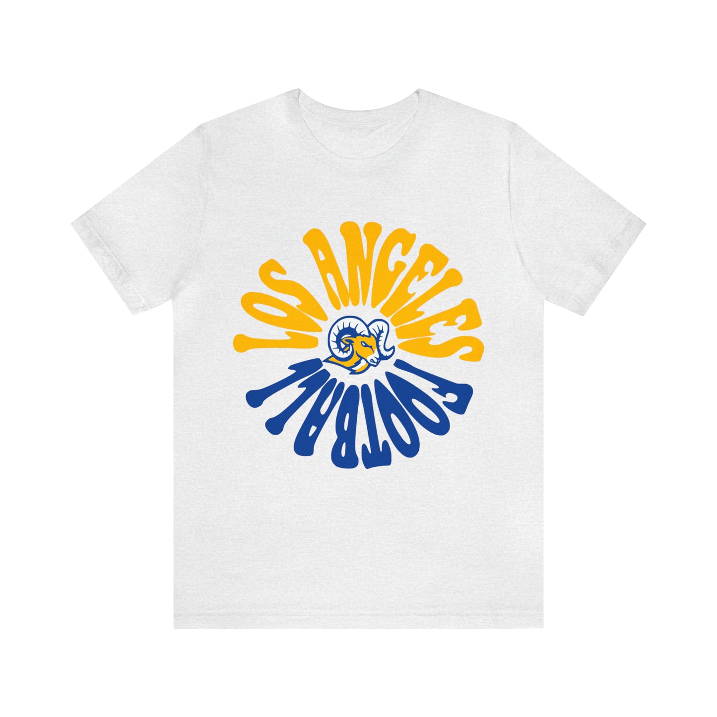 Vintage Los Angeles Rams Tee - Retro California Football T-Shirt Apparel - Men's & Women's Unisex Sizing - Design 2