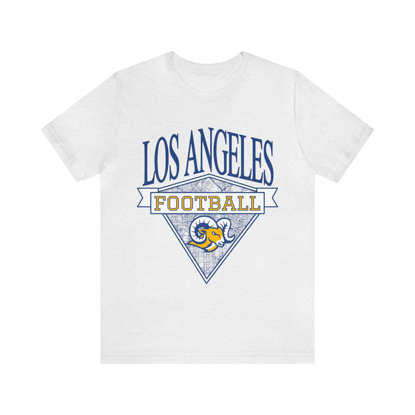 Vintage Los Angeles Rams Tee - Retro California Football T-Shirt Apparel - Men's & Women's Unisex Sizing - Design 1