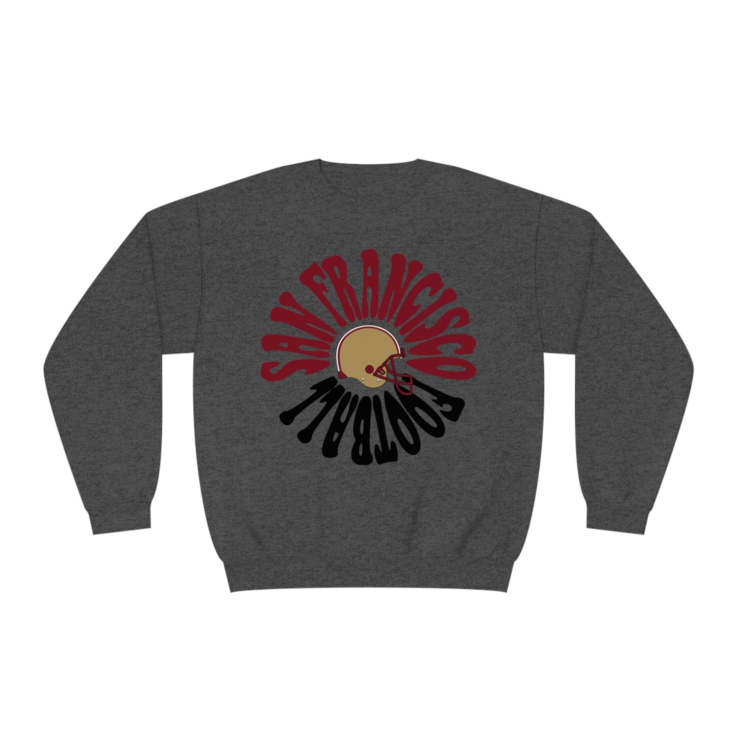 Retro San Francisco 49ERS Crewneck - Vintage Football Sweatshirt - Men's Women's Unisex Apparel - Design 2