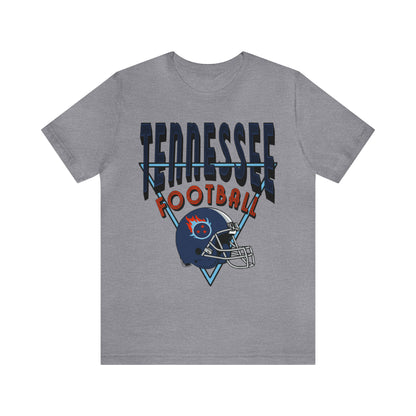 90's Tennessee Titans Tee - Vintage Style Football Short Sleeve T-Shirt- Men's & Women's Football Apparel - Design 3