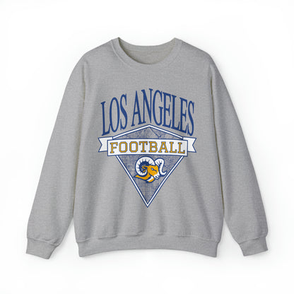 Vintage Los Angeles Rams Crewneck Sweatshirt - Retro California Football Apparel - Men's & Women's Unisex Sizing
