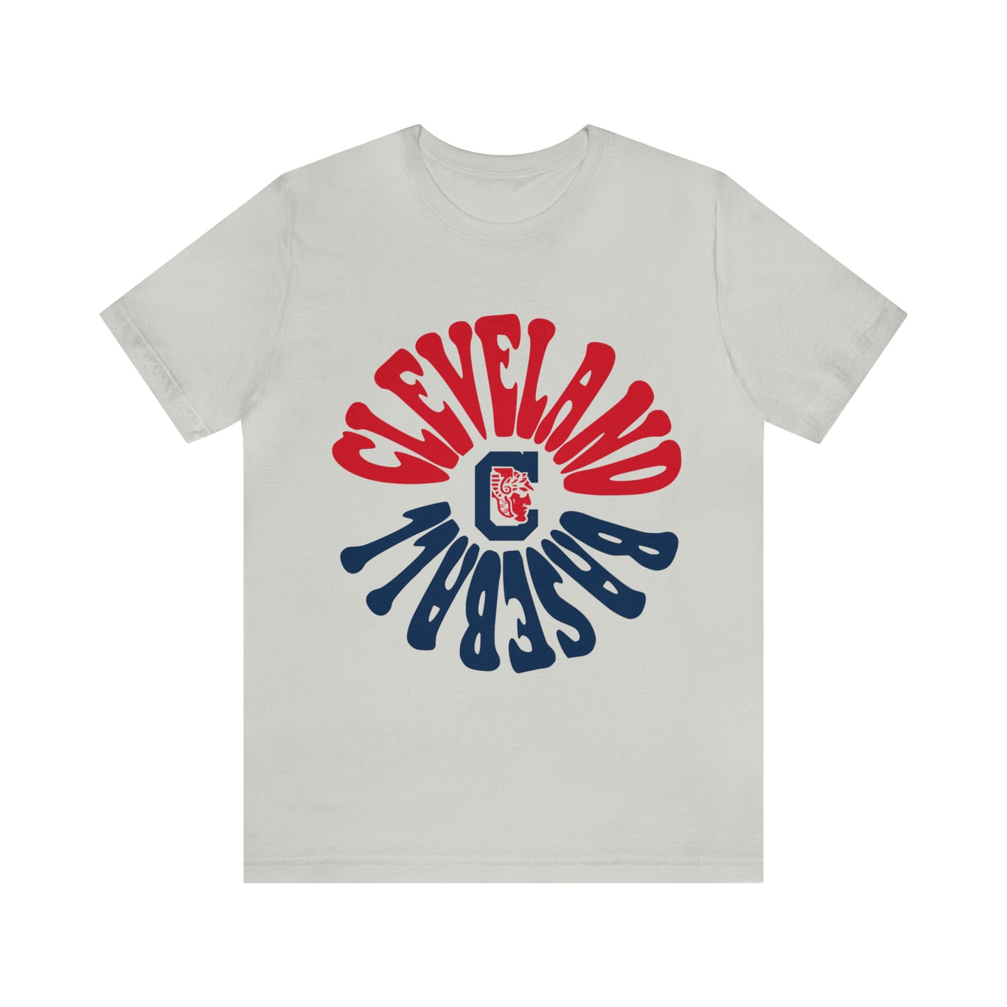 Hippy Cleveland Baseball Tee - Vintage Short Sleeve Unisex T-Shirt