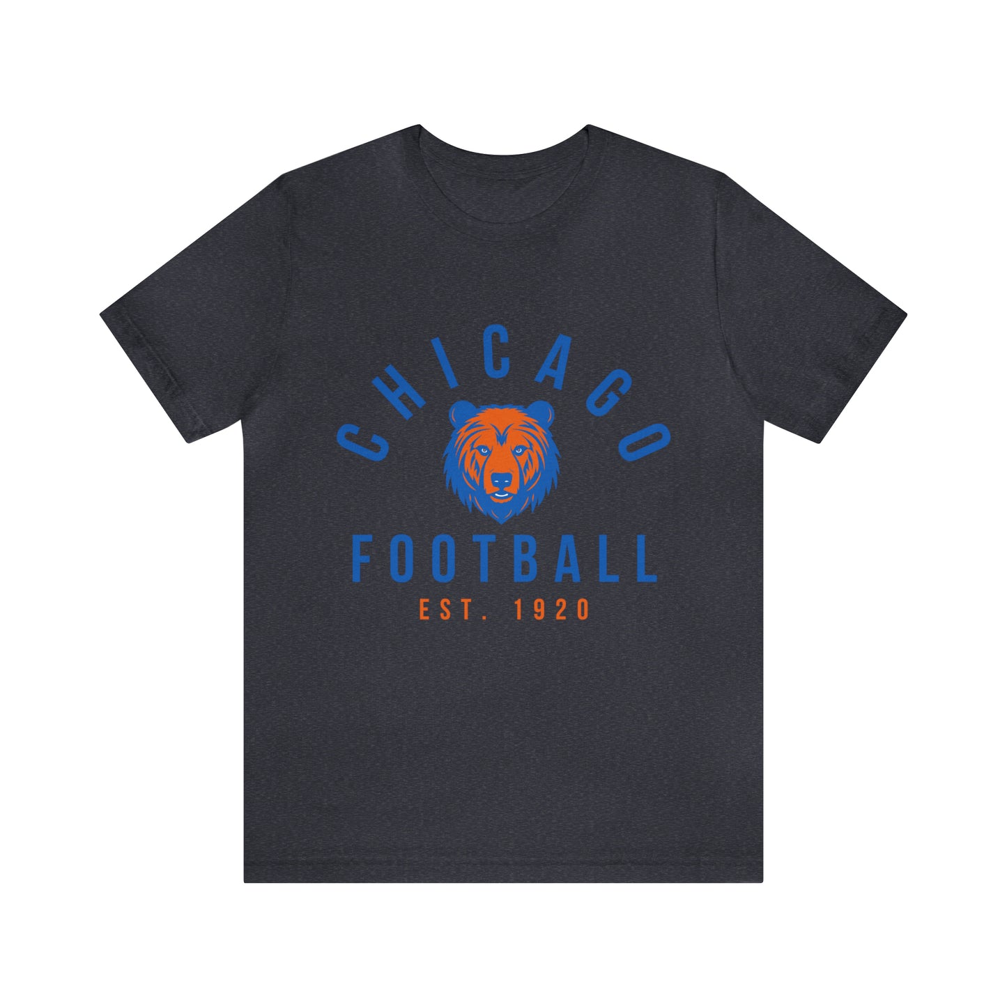 Vintage Chicago Bears Short Sleeve T-Shirt - Throwback NFL Football Men's & Women's Oversized Tee - Design 4
