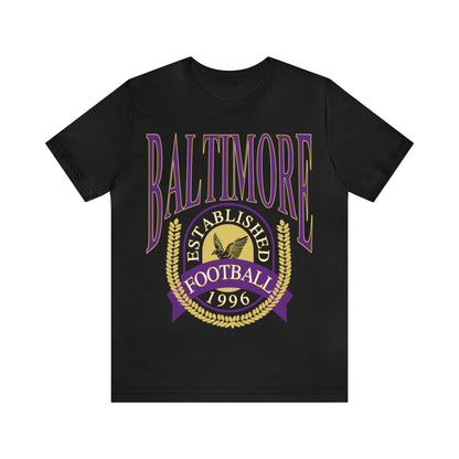 Baltimore Ravens T-Shirt Lamar Jackson, OBJ, Odell Beckham Jr, Men's, Women's, Lamar Jackson, Vintage, Retro, Short Sleeve, The Dallas Family, Etsy, The Dallas Family, Oversized, Cute, Affordable, Retro, Cheap, Soft, Black