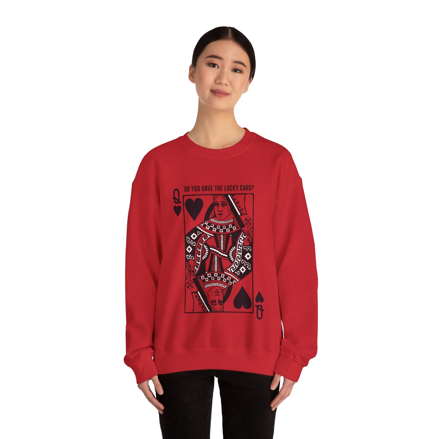 Queen Of Hearts RollHouse Crewneck Sweatshirt
