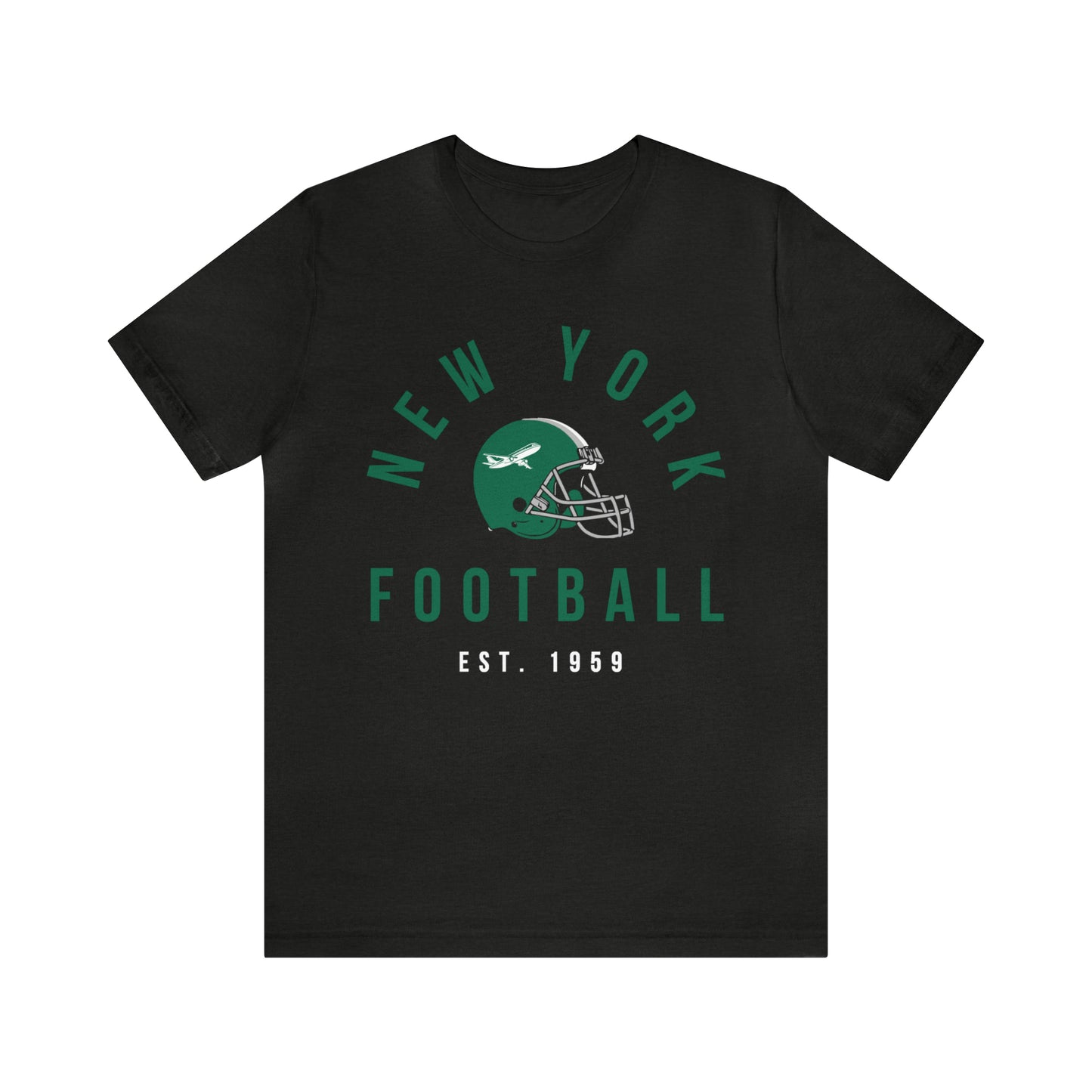 Vintage New York Jets Football Tee - Retro Football T-Shirt Apparel - Men's & Women's Unisex Sizing