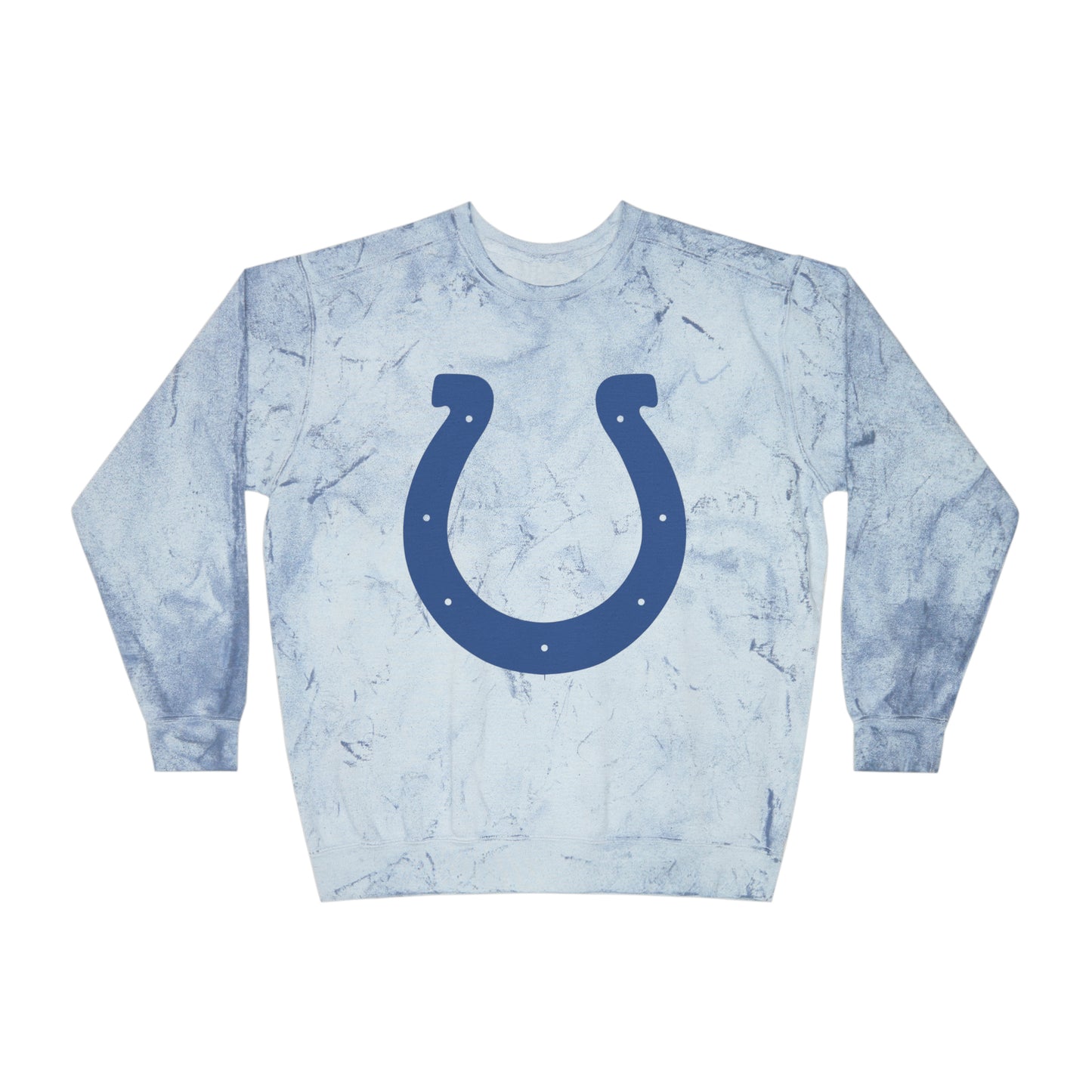 Tie Dye Comfort Colors Vintage Indianapolis Colts Crewneck Sweatshirt - Retro Football Men's & Women's - Design 3