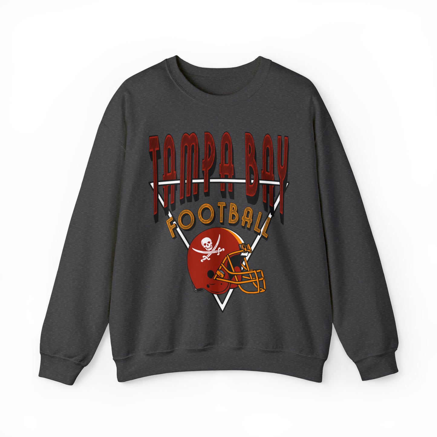 Vintage Tampa Bay Buccaneers Crewneck - Retro Men's & Women's Oversized Football Sweatshirt - Design 1