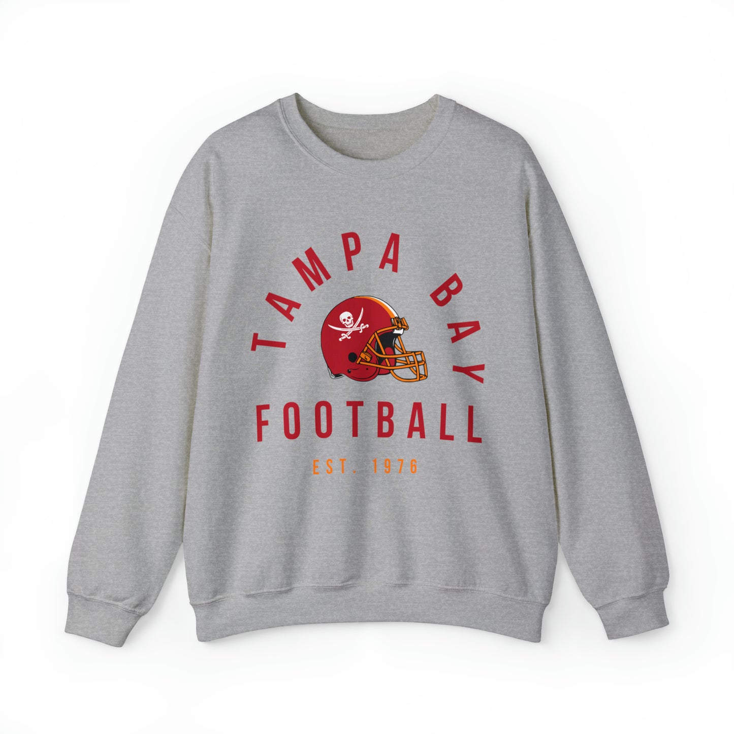 Throwback Tampa Bay Buccaneers Crewneck - Retro Men's & Women's Oversized Football Sweatshirt - Design 3
