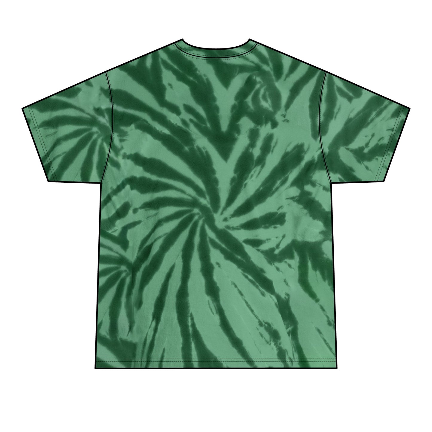Men's Unisex Tie Dye Leprechaun Pub Tie-Dye Tee - Green St. Patrick's Day Spiral Shirt - Leprecunt