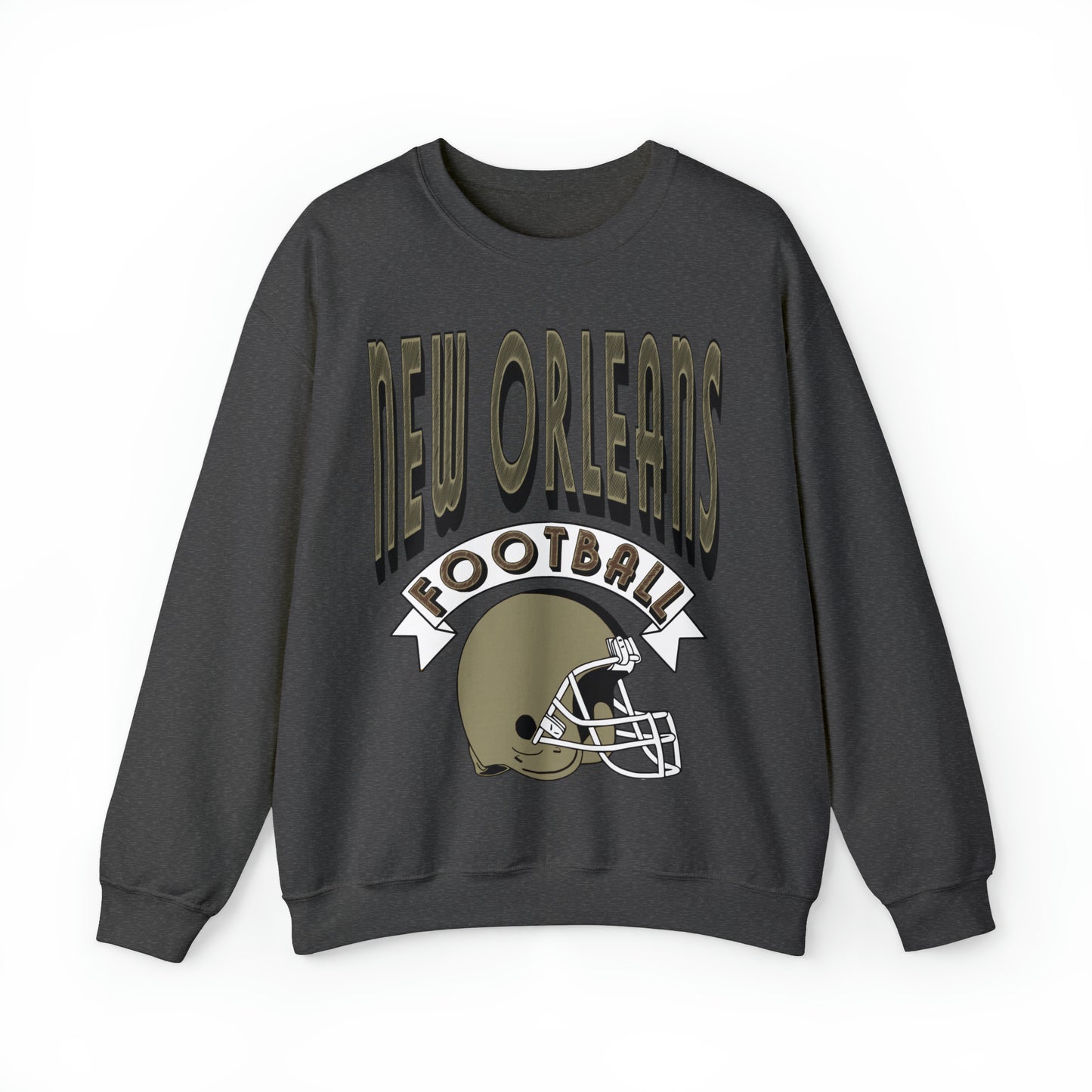 90's New Orleans Saints Crewneck - Vintage Style Louisiana Football Sweatshirt - Men's, Women's Design 3