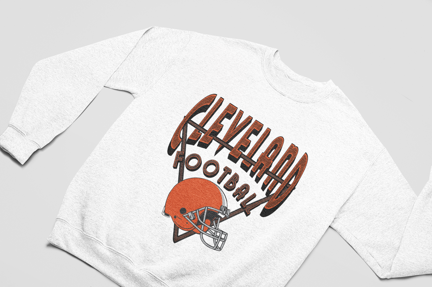 Cleveland Browns Sweatshirt - Vintage NFL Football Cleveland Browns Crewneck Sweatshirt - NFL Football Sweatshirt