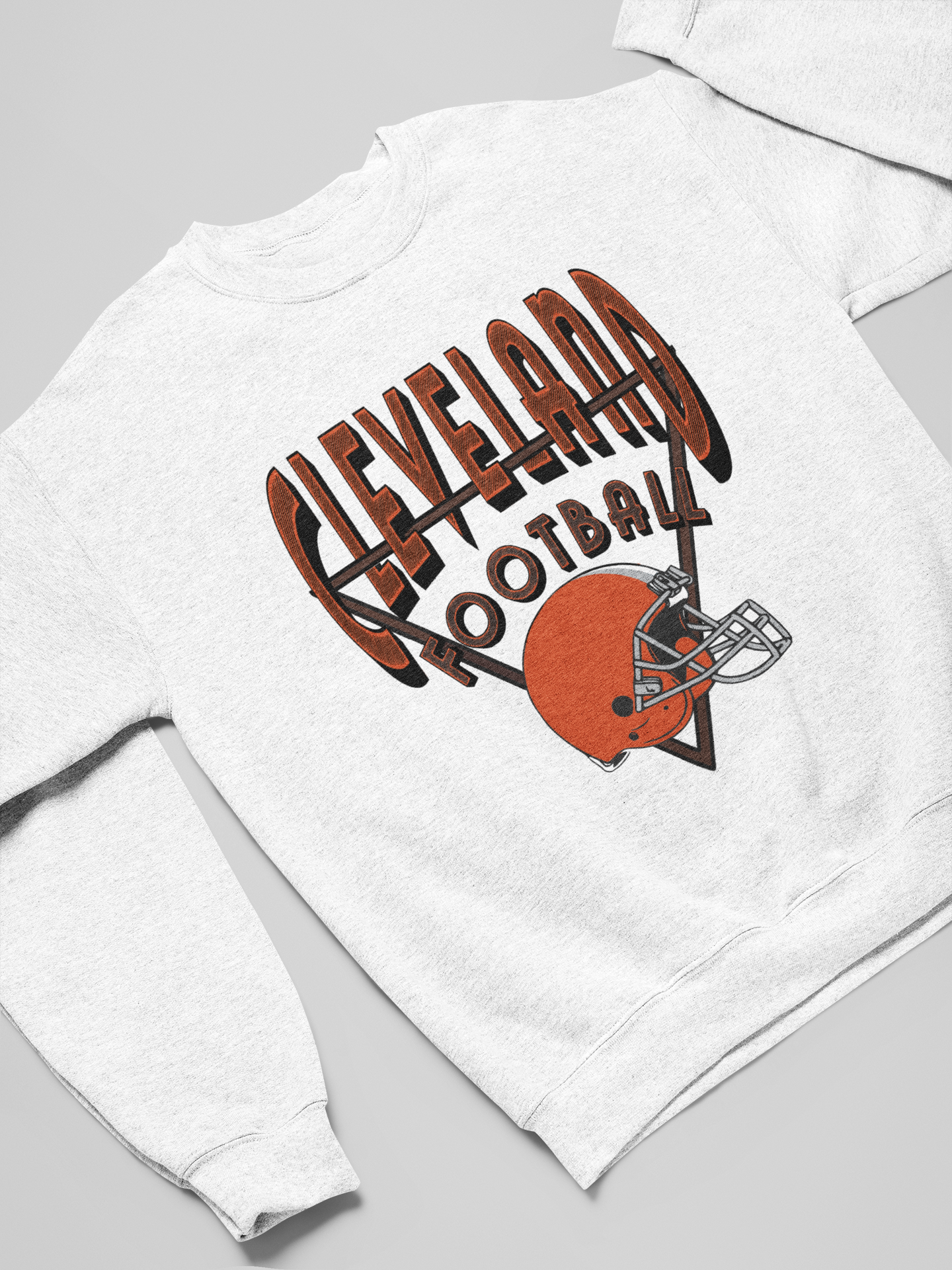 Cleveland Browns Sweatshirt - Vintage NFL Football Cleveland Browns Crewneck Sweatshirt - NFL Football Sweatshirt