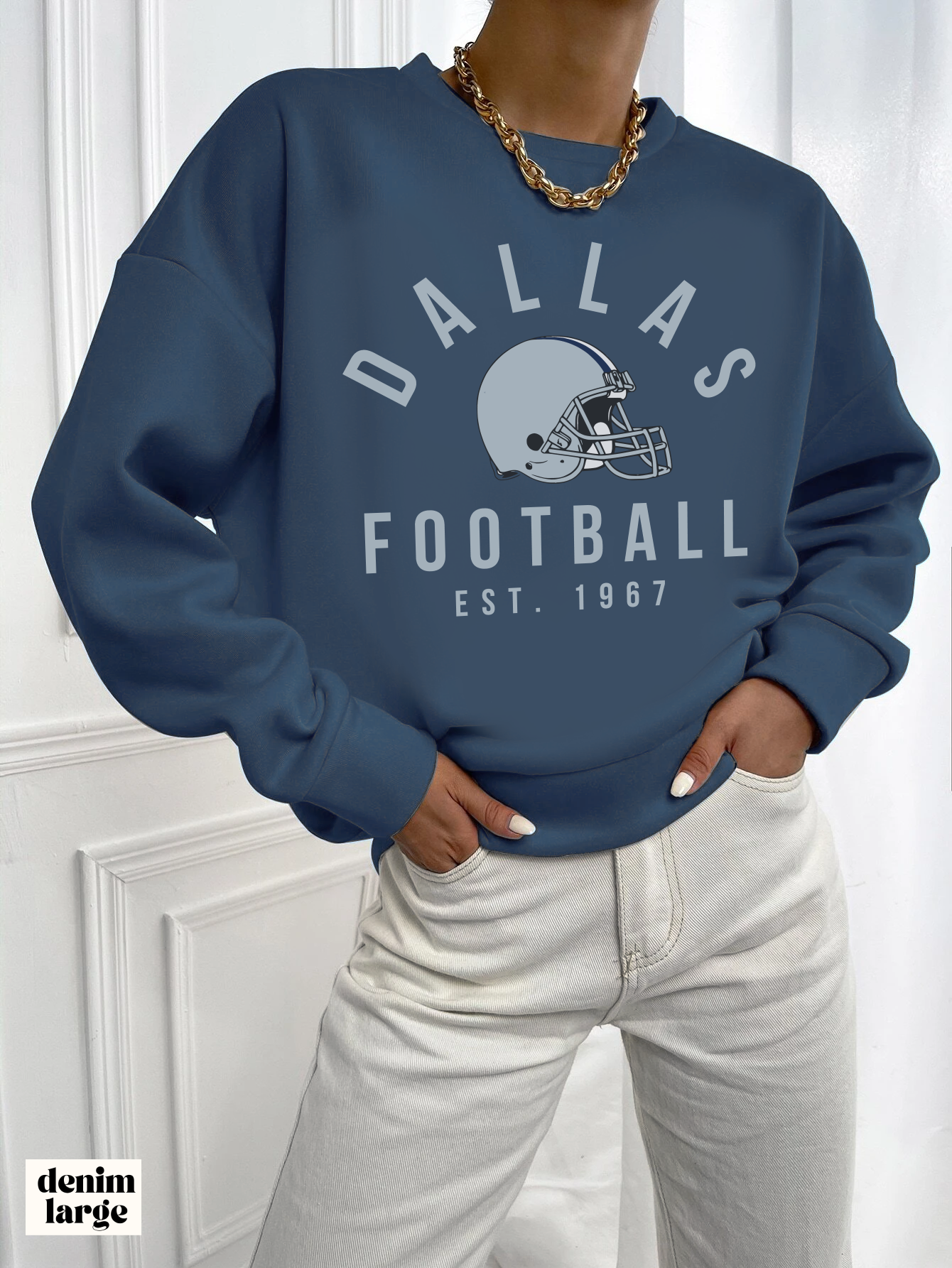 Dallas cowboys football shop sweatshirt