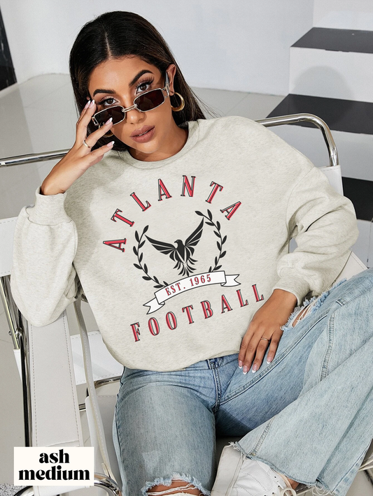 Vintage Atlanta Falcons Crewneck - Retro Unisex Football Sweatshirt - Men's & Women's - Design 3