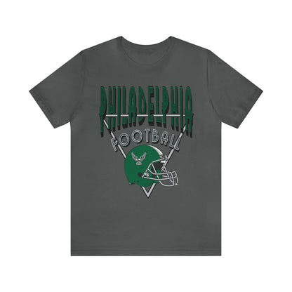 Throwback Vintage Philadelphia Eagles Tee - 90's Short Sleeve T-Shirt - NFL Football Men's & Women's Apparel - Design 3