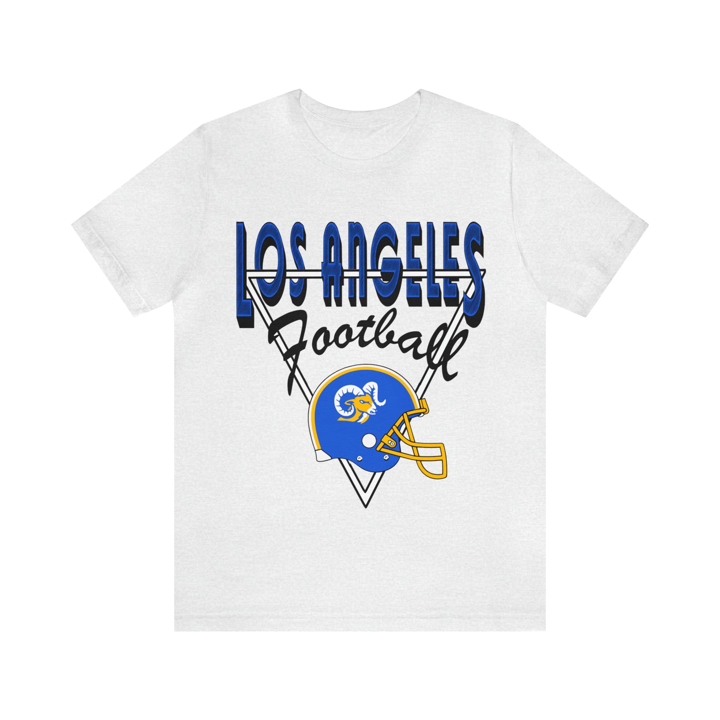 Throwback Los Angeles Rams Tee - Retro California Football T-Shirt Apparel - Men's & Women's Unisex Sizing - Design 3