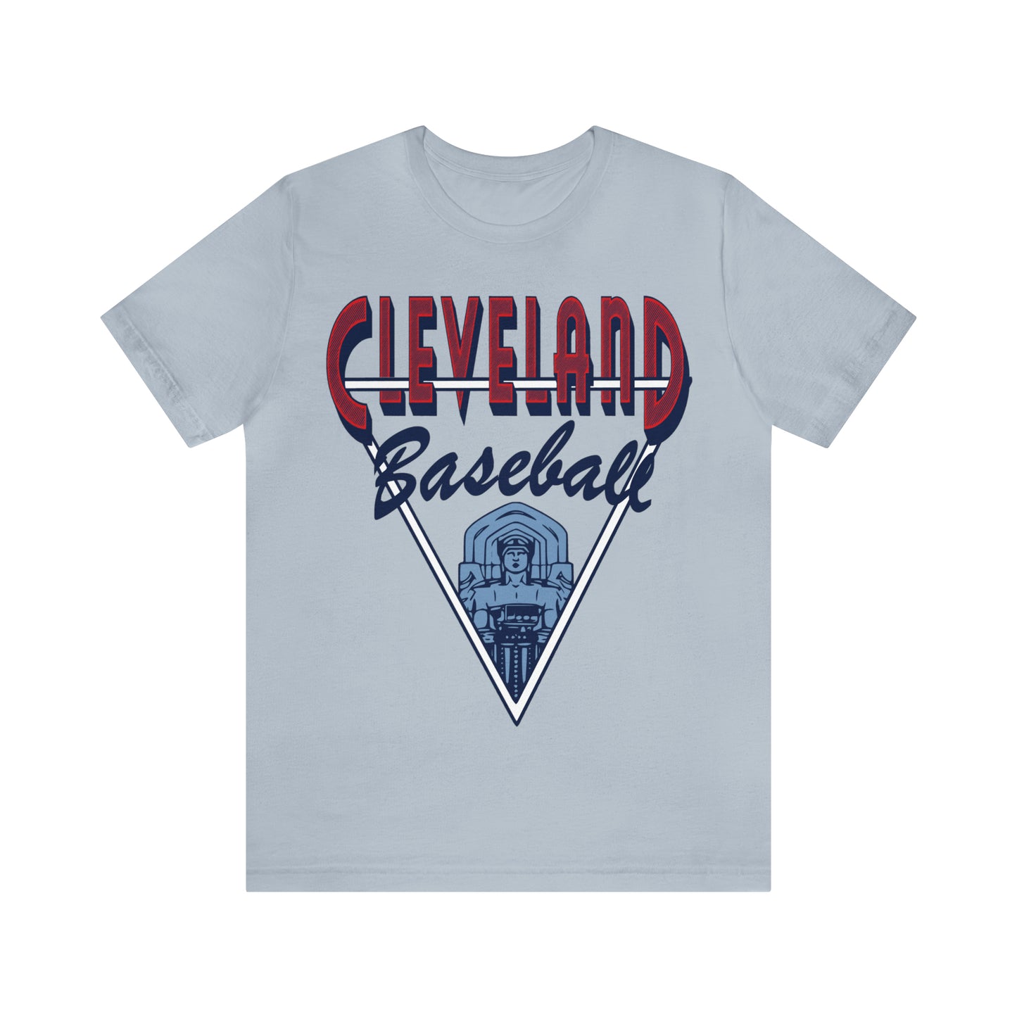 Vintage Cleveland Baseball Tee - CLE Short Sleeve T-Shirt - MLB Baseball Gear - Vintage Men's & Women's Apparel