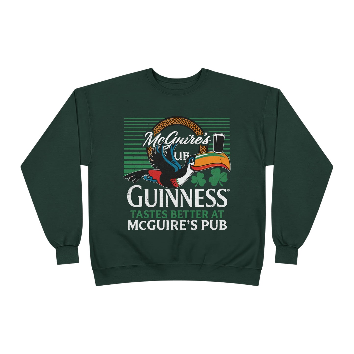 Guinness McGuire's Pub Sweatshirt — Irish Pub St. Patrick's Day Crewneck
