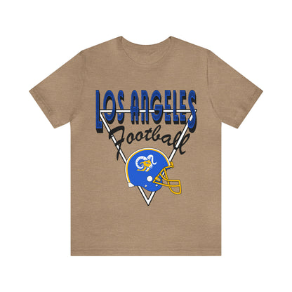 Throwback Los Angeles Rams Tee - Retro California Football T-Shirt Apparel - Men's & Women's Unisex Sizing - Design 3