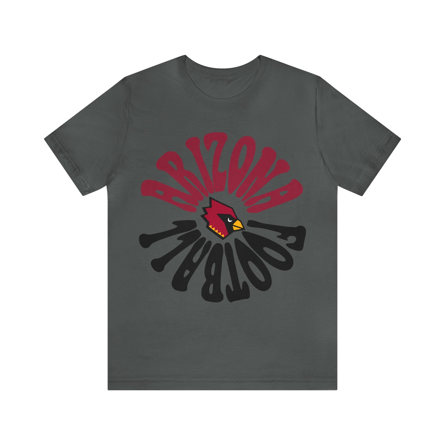 Hippy Retro Arizona Short Sleeve T-Shirt - Vintage Style Football Tee - Men's & Women's Retro Apparel - Design 2
