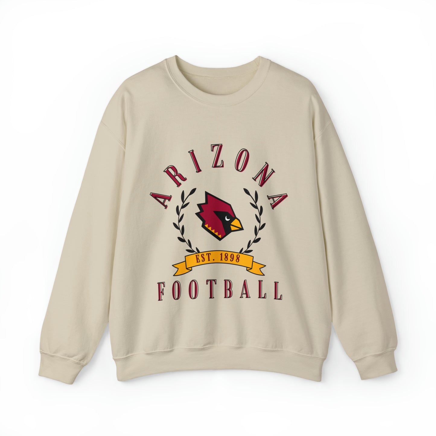 Vintage Arizona Cardinals Sweatshirt - Retro Style Football Crewneck - Men's & Women's Retro Apparel - Design 3