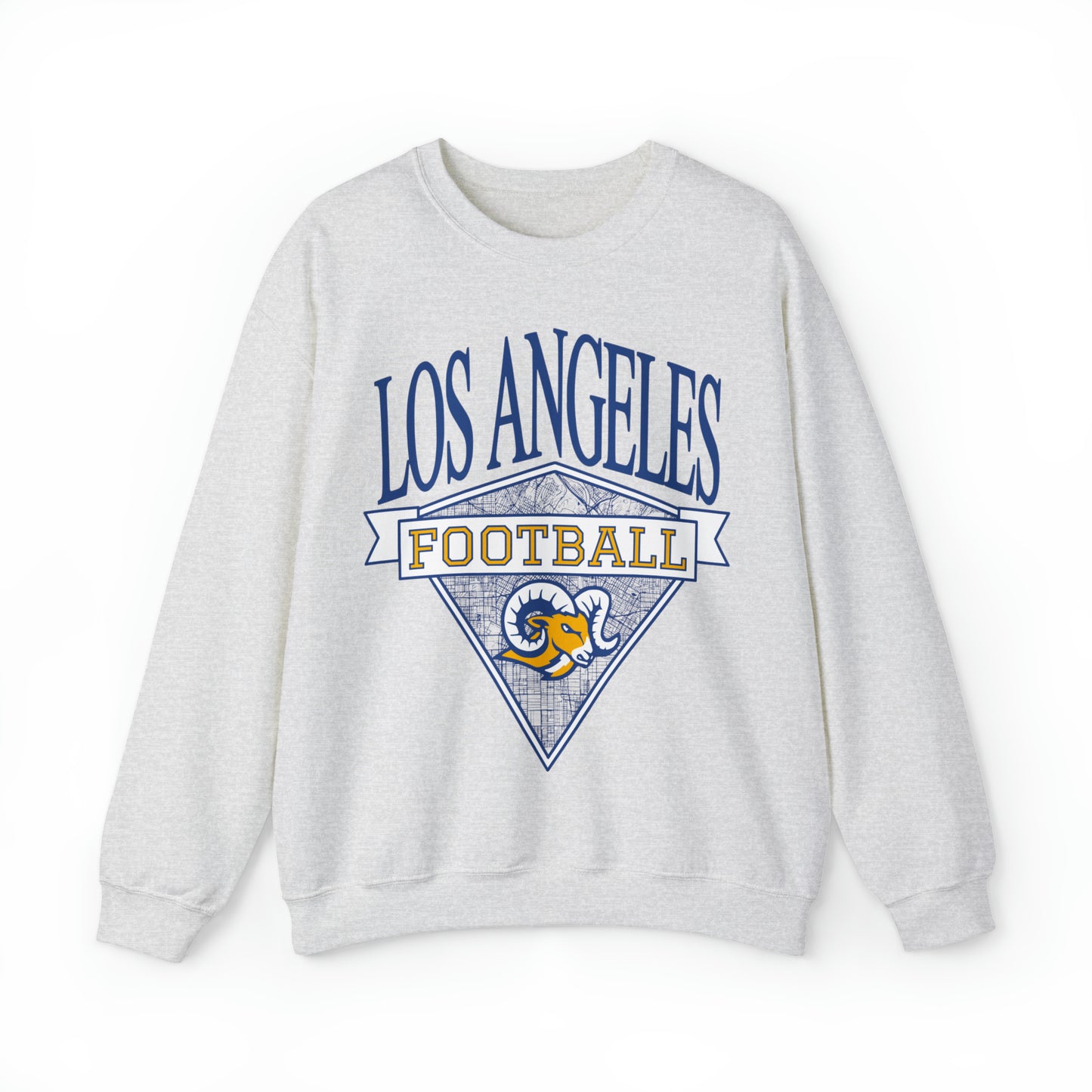 Vintage Los Angeles Rams Crewneck Sweatshirt - Retro California Football Apparel - Men's & Women's Unisex Sizing